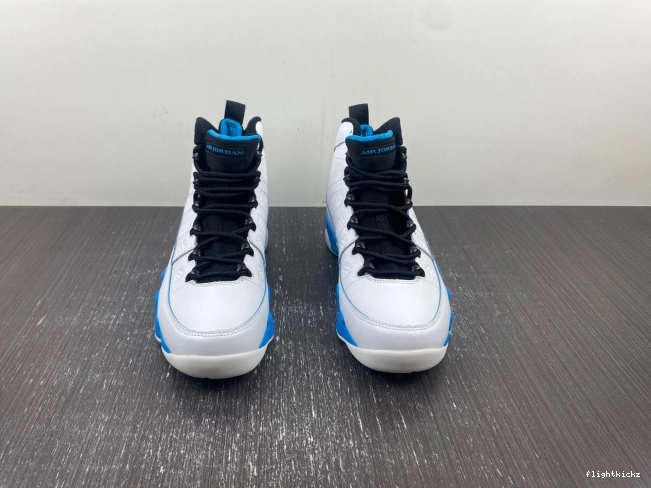 9 Air Powder Jordan Blue FQ8992-101 0817